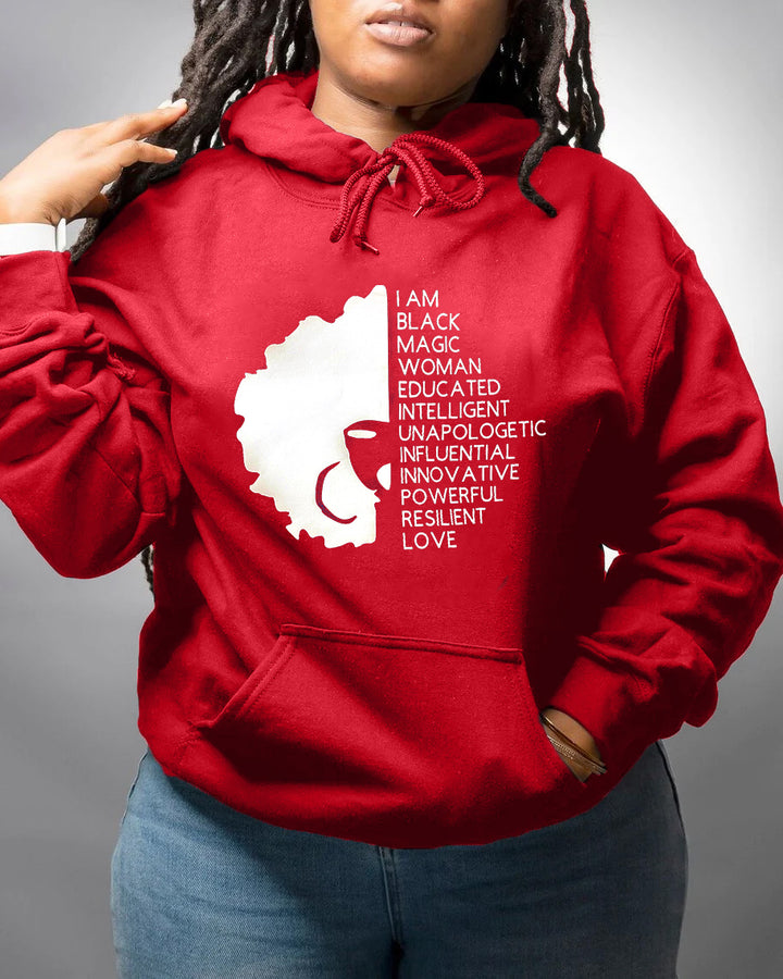 I Am Black Woman Hoodie