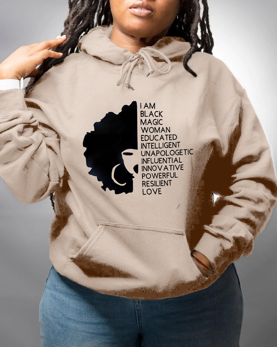 I Am Black Woman Hoodie