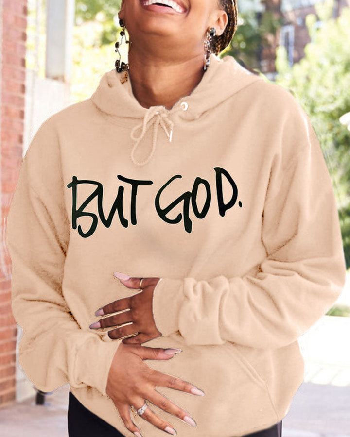 But God Long Sleeves Hoodie