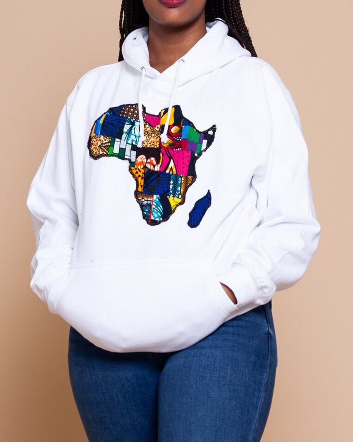 African Map Long Sleeves Hoodie