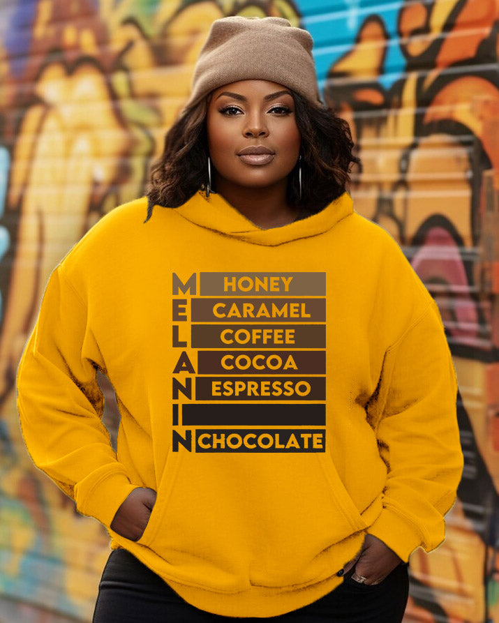 Melanin Power Long Sleeves Hoodie