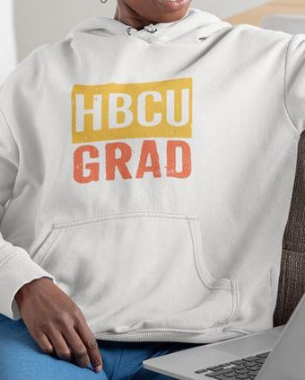 "HBCU Grad" Long Sleeves Hoodie