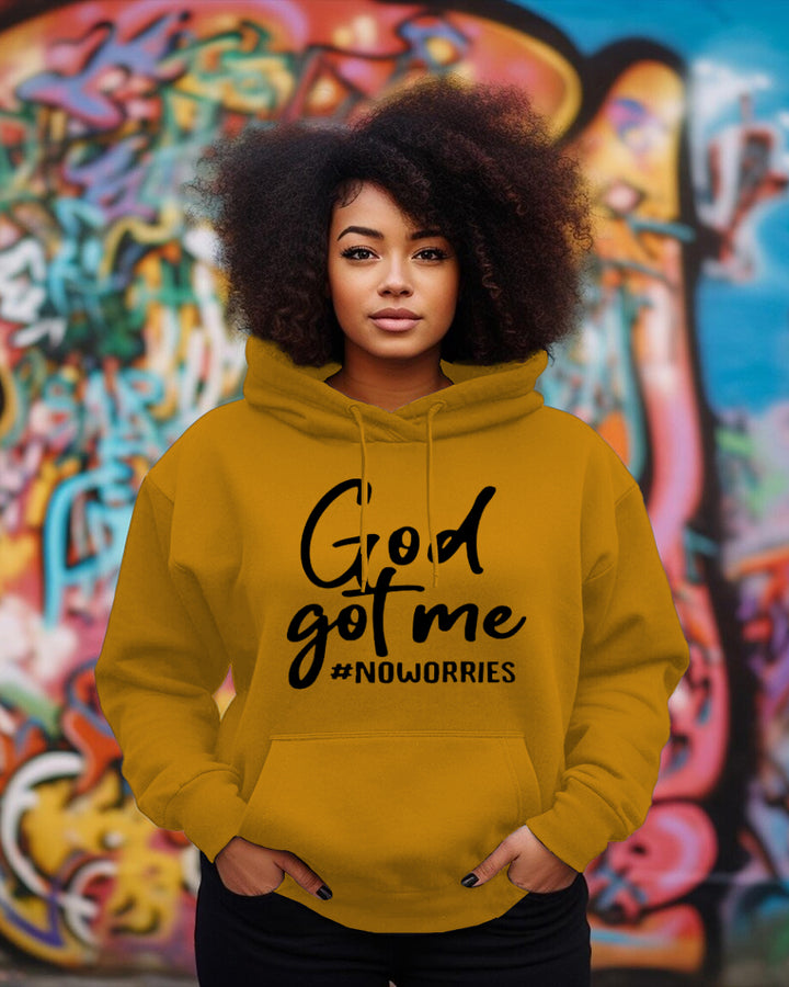 God Got Me Women Long-sleeved Hoodie