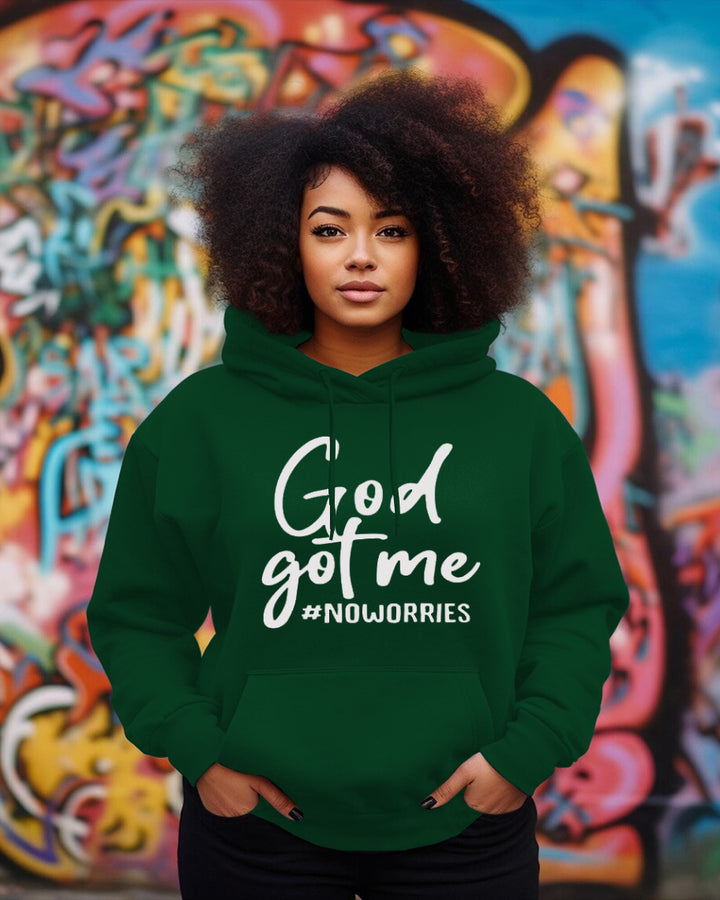 God Got Me Women Long-sleeved Hoodie