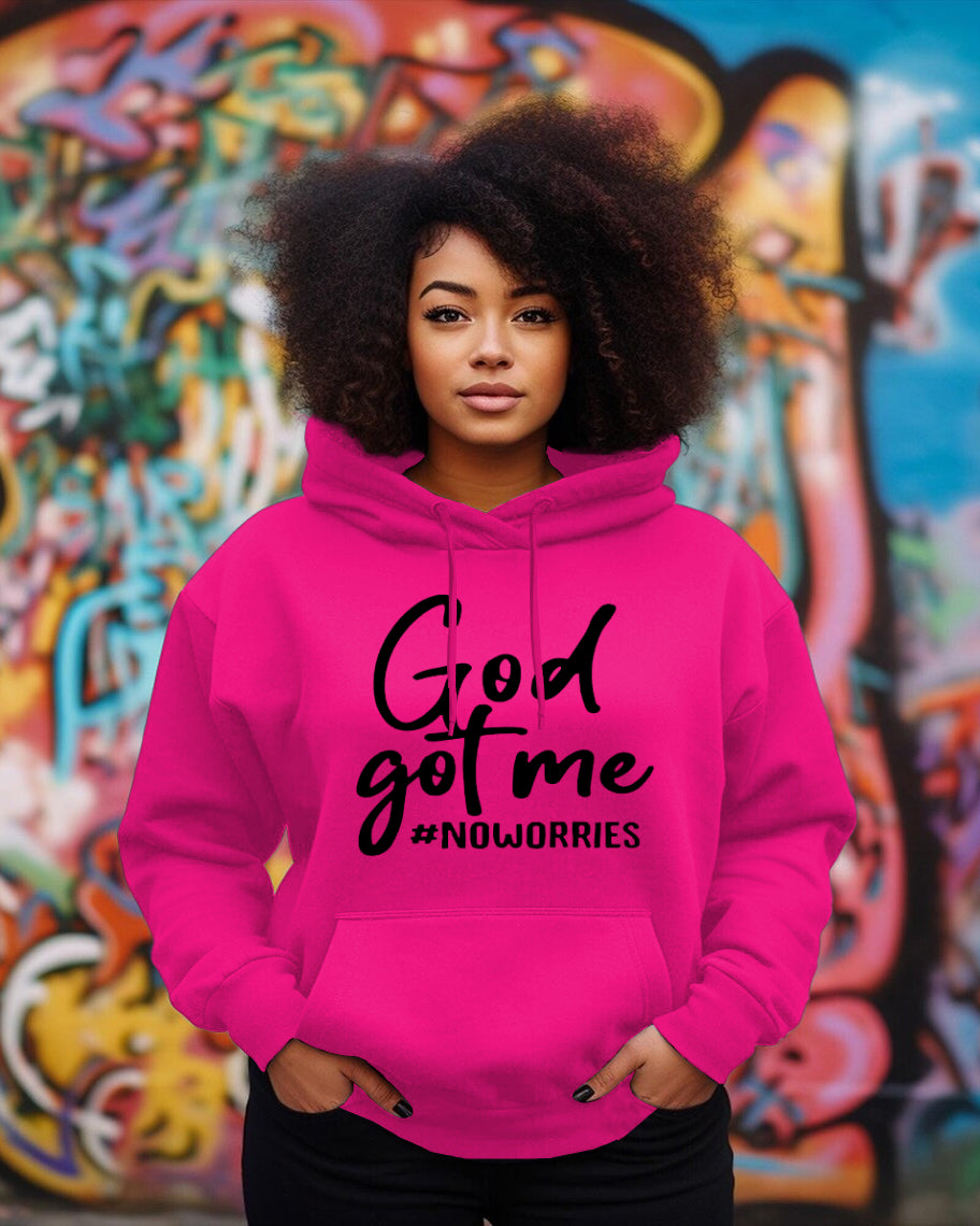 God Got Me Women Long-sleeved Hoodie