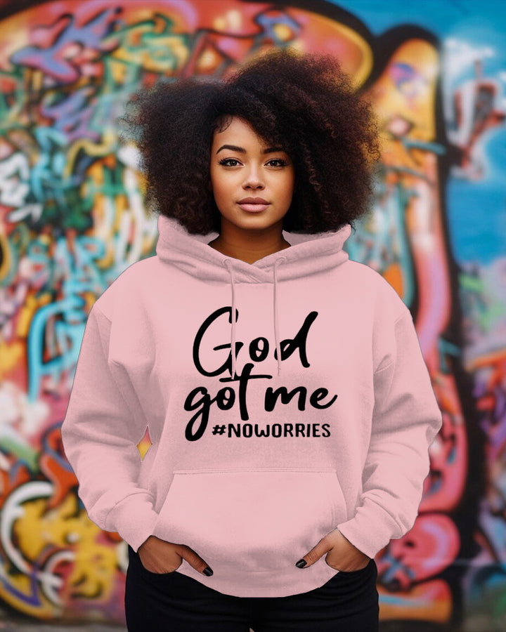 God Got Me Women Long-sleeved Hoodie