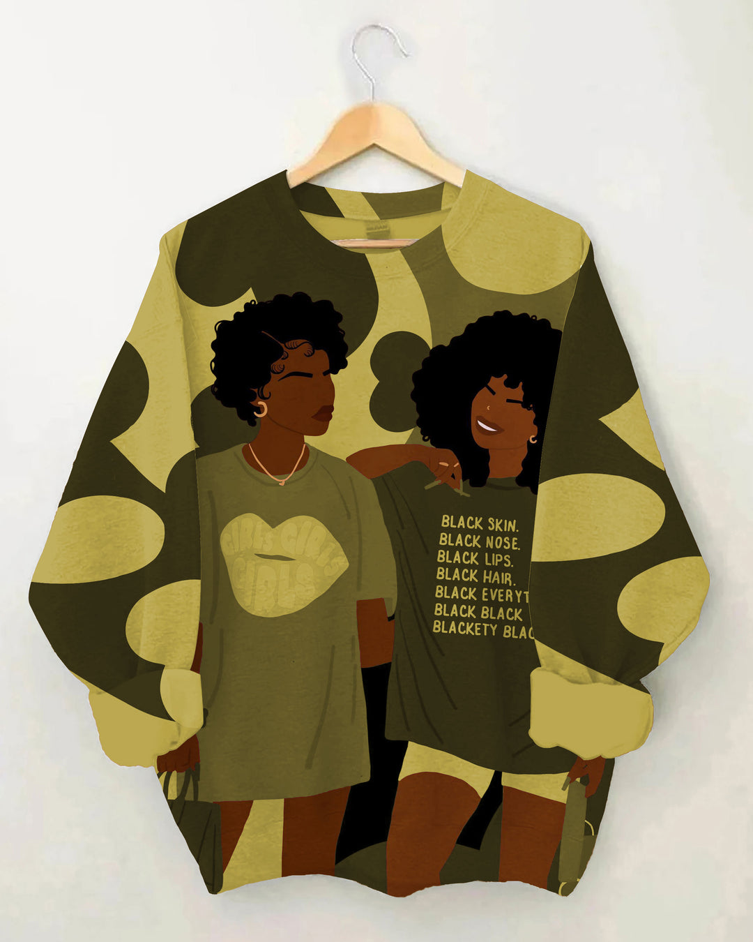 Black Sisters Long Sleeve Sweatshirt