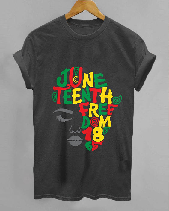 Juneteenth Vibes Unisex Short Sleeve Tshirt