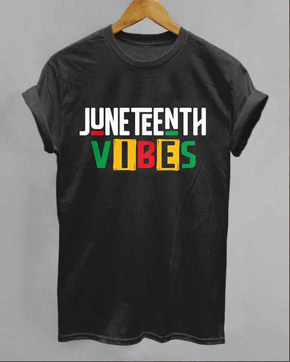 Juneteenth Vibes Unisex Short Sleeve Tshirt