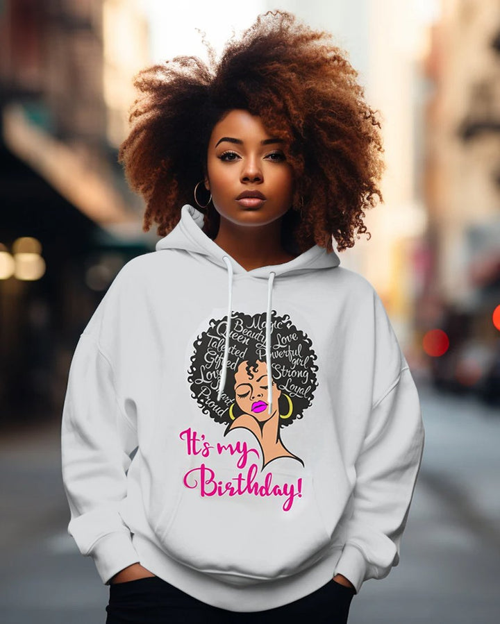 It's My Birthday Long-sleeved Hoodie