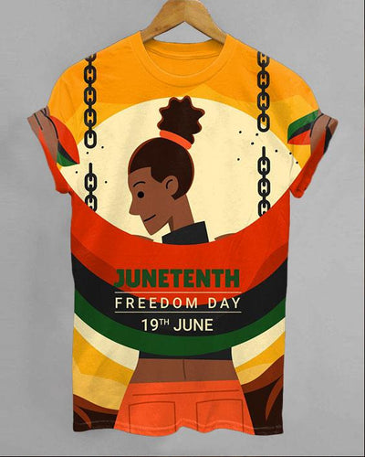 Black Power Juneteenth Unisex Short Sleeve Tshirt
