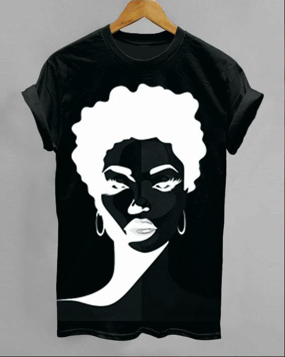 Trendy Art Printed T-Shirt