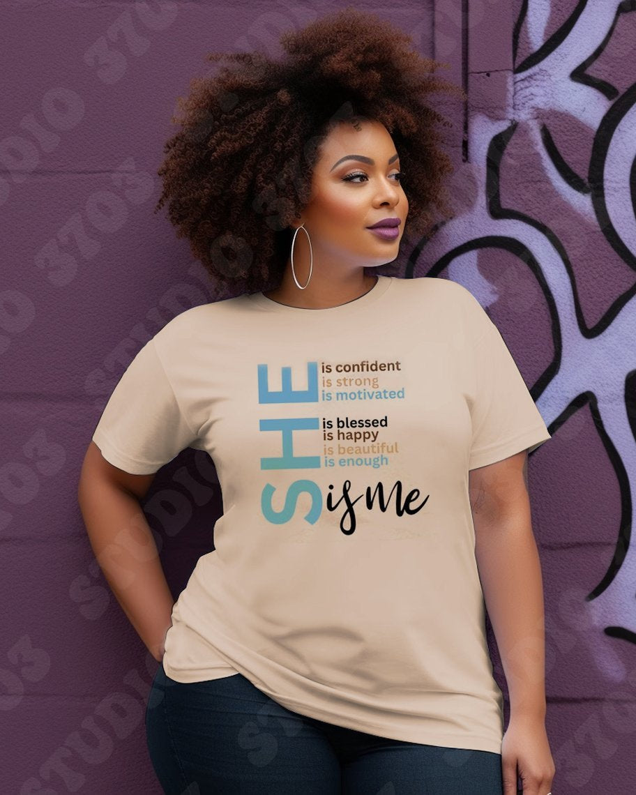 She Shirt Black Women Melanin Tshirt