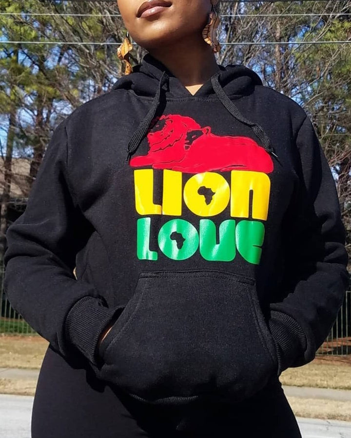 The Lion Love Unisex Hoodie