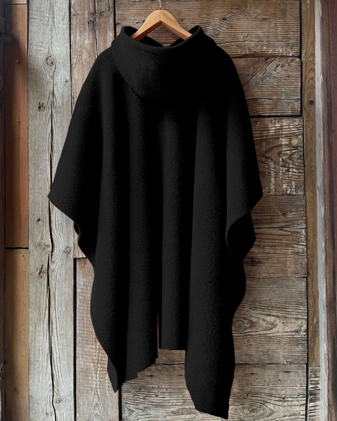 BLESSED Hooded Warm Shawl Cape