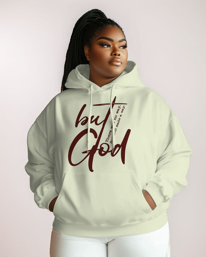 Cotton-There was No Way,But God Made a Way. Print Fashion Daily Long Sleeve Hoodie