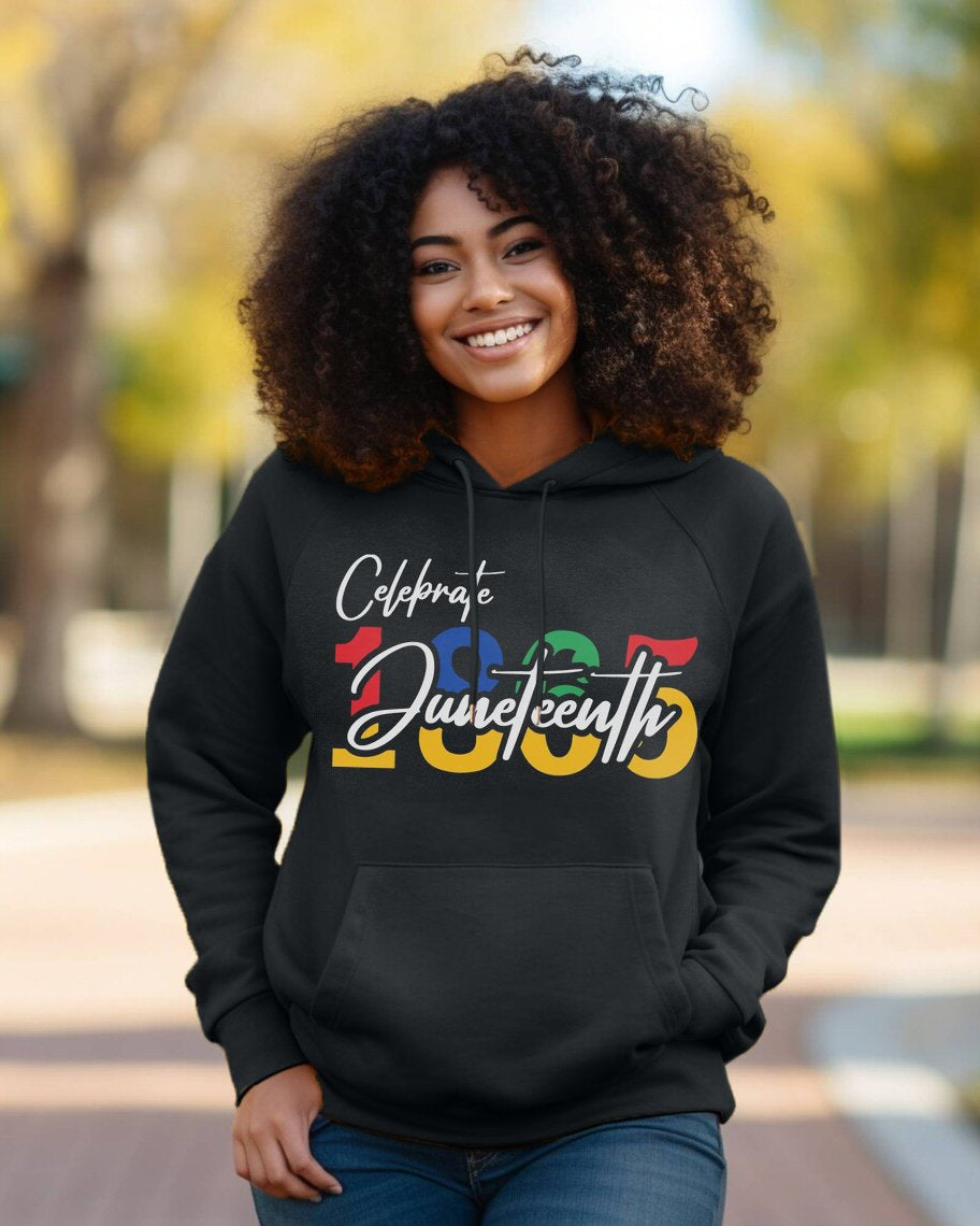 Celebrate Juneteenth Do it For the Culture Long Sleeve Hoodie