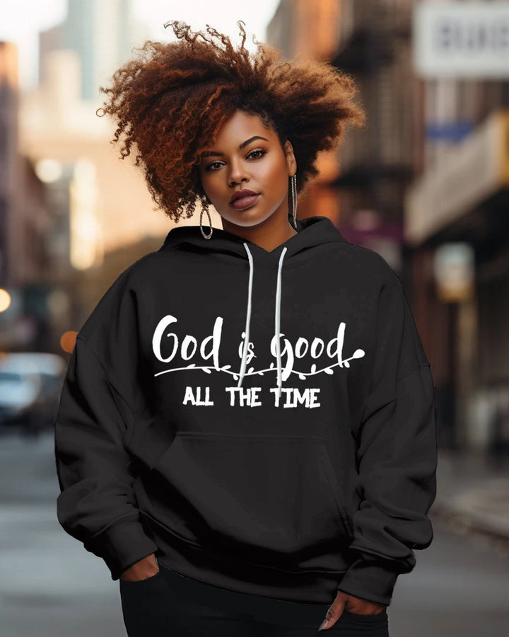 God is Good All The Time Long-sleeved Hoodie