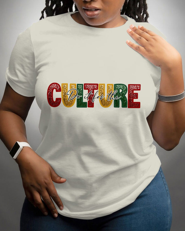 Do It for Culture Short Sleeve Tshirt