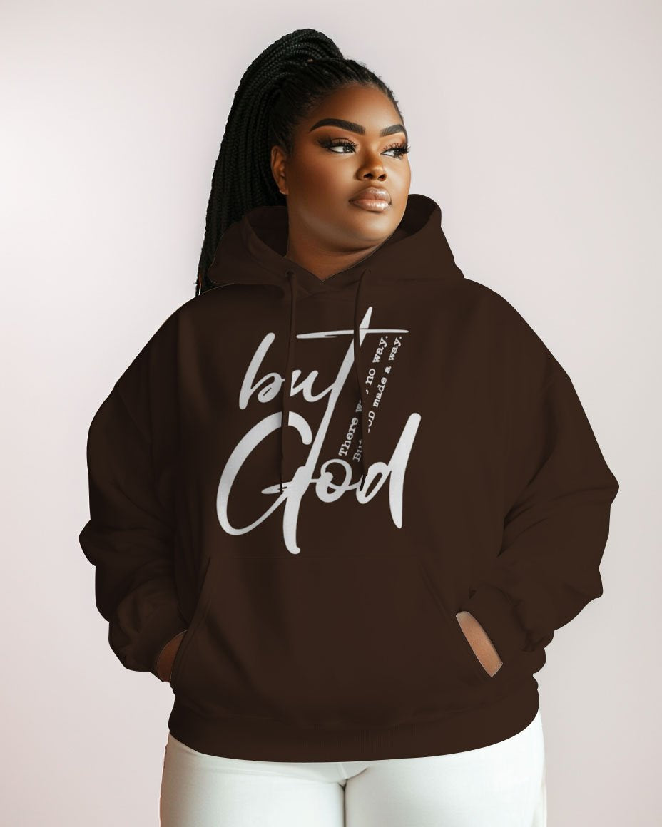 Cotton-There was No Way,But God Made a Way. Print Fashion Daily Long Sleeve Hoodie