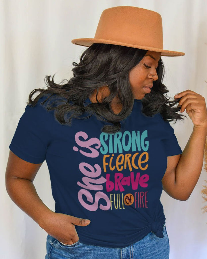 She is Strong Short Sleeve Tshirt