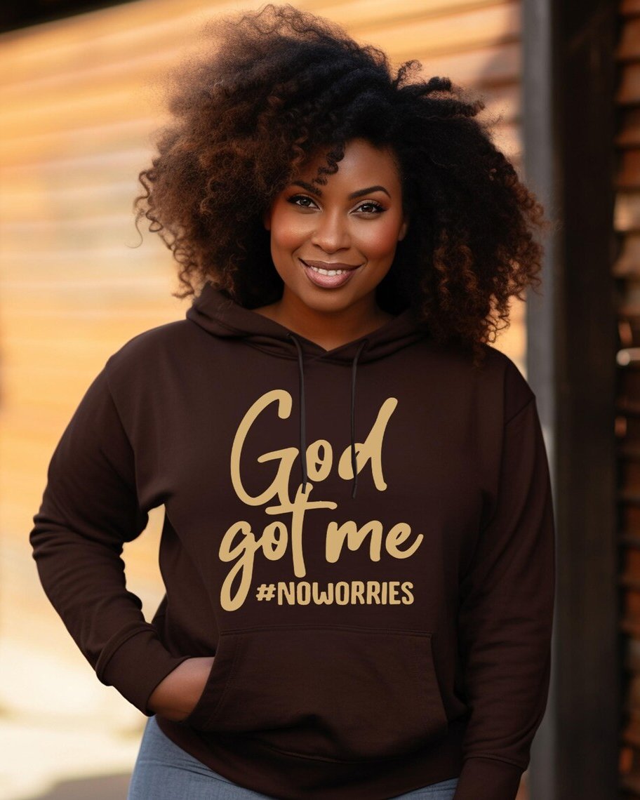 God Got Me Women Long-sleeved Hoodie