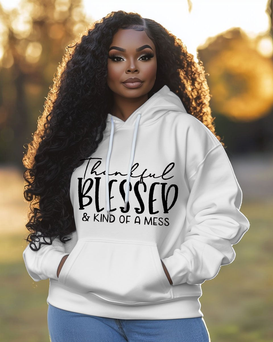 Women's Thanksgiving Long Sleeve Hoodie With Pocket