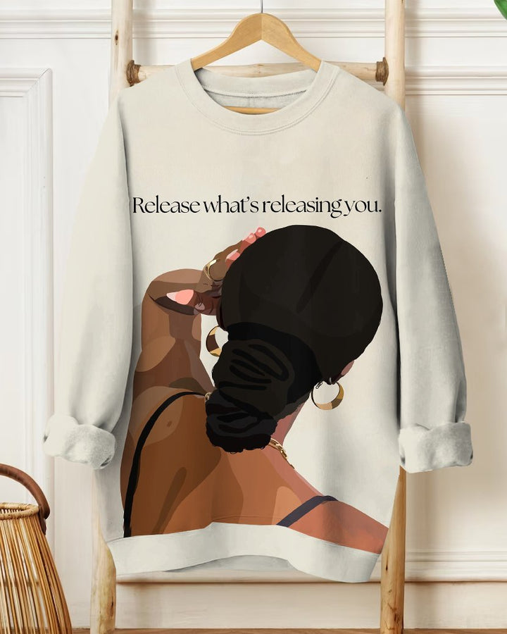 Release What's Releasing You Crewneck Sweatshirt