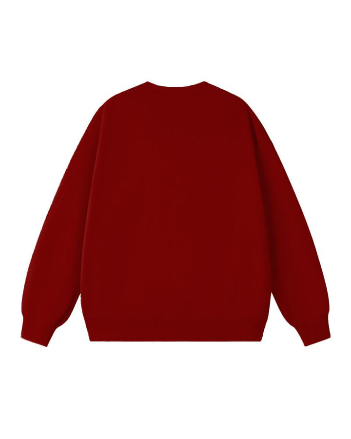 Santa Claus Long Sleeve Crewneck Sweatshirt