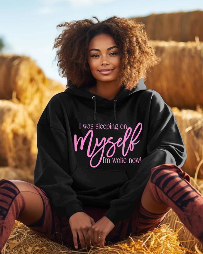 I Was Sleeping On Myself Women Long-sleeved Hoodie