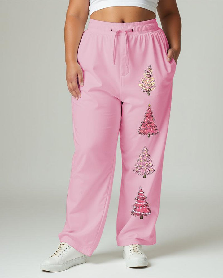 Women's Christmas Print Casual Sweatpants