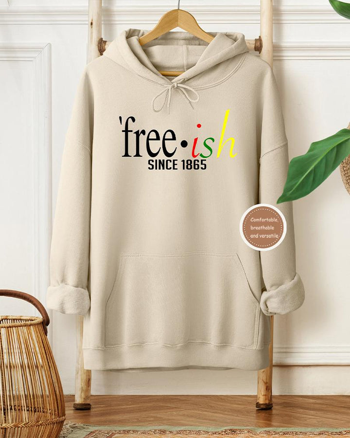 Freeish Since 1865 Long-sleeved Hoodie