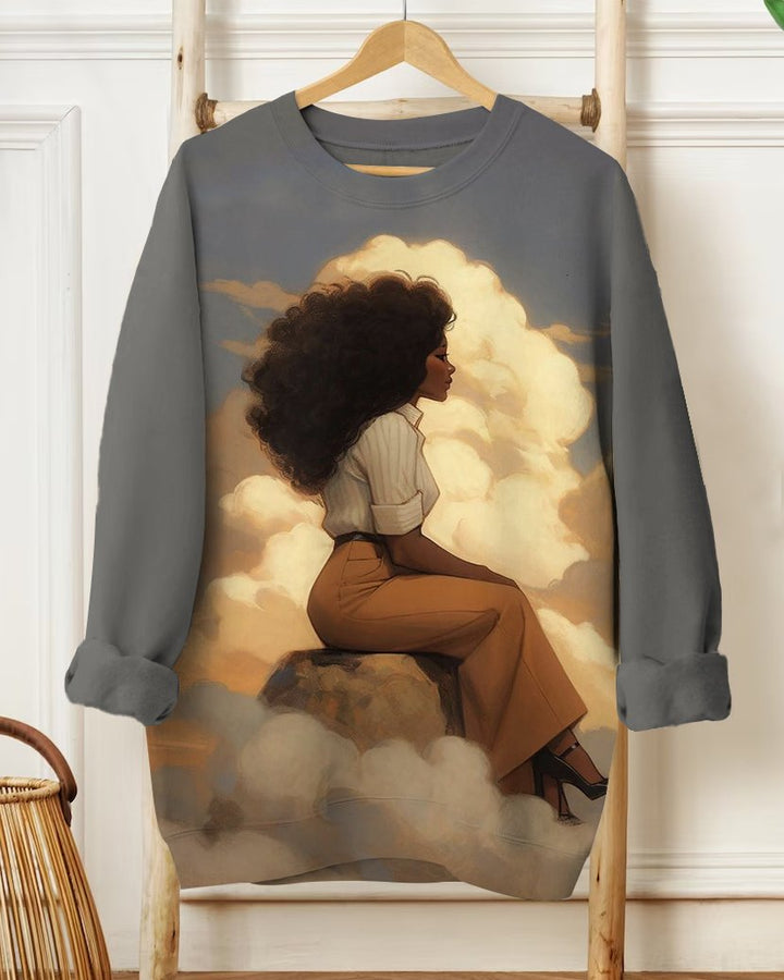 Talking To God Crewneck Sweatshirt