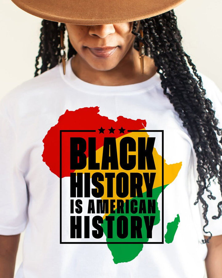 Black History Is American History Short Sleeve Tshirt