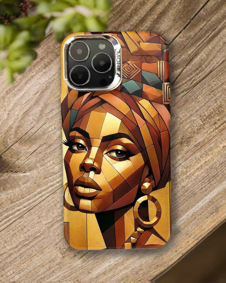 Beautiful African Woman Print IPhone Case