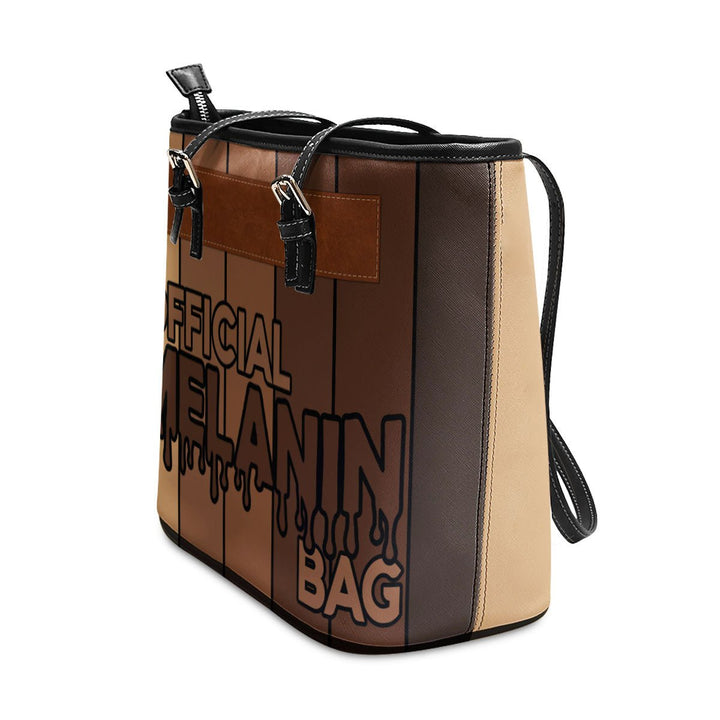 Official Melanin Bag - Personalized Leather Totebag