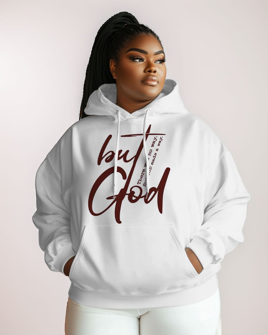 Cotton-There was No Way,But God Made a Way. Print Fashion Daily Long Sleeve Hoodie