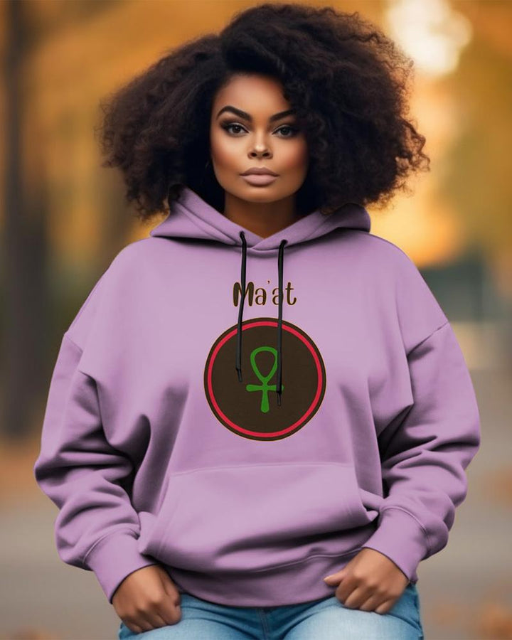 Maat Ankh Pan African Long-sleeved Hoodie