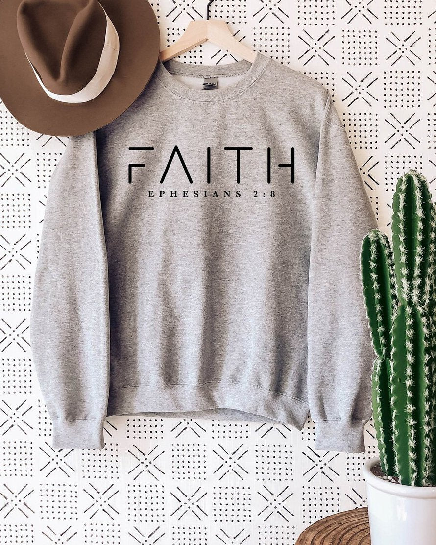 Christian Faith Based Long Sleeve Sweatshirt