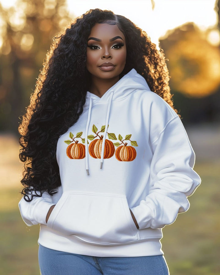 Women's Thanksgiving Long Sleeve Hoodie With Pocket