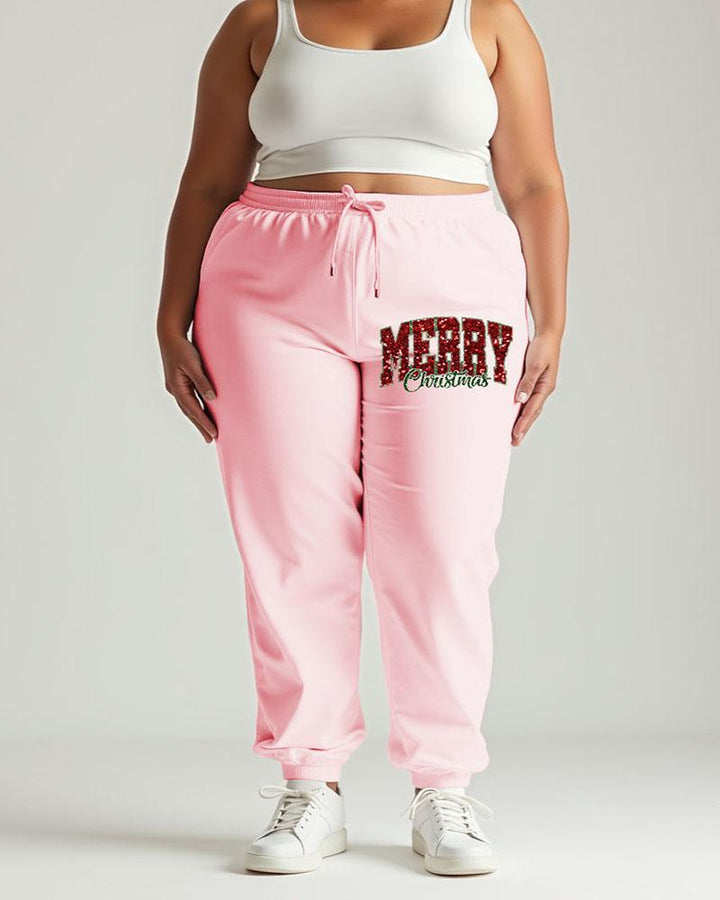 Women's Christmas Print Casual Sweatpants