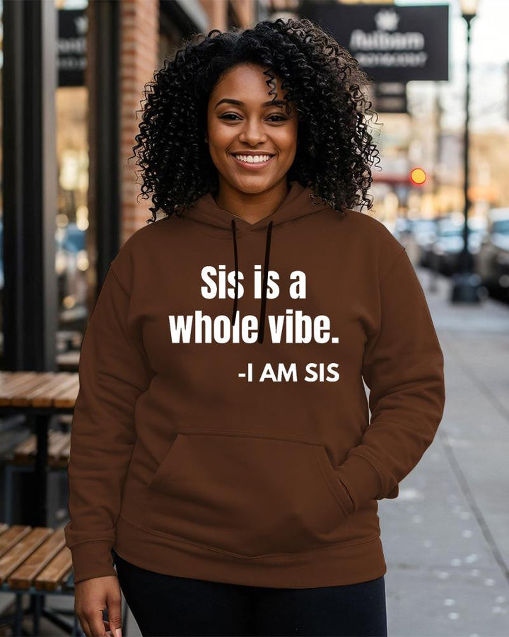 Sis A Vibe Long-sleeved Hoodie