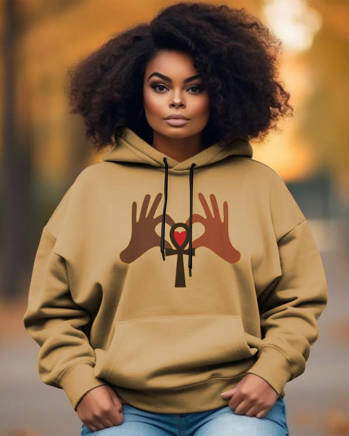 Ankh Love Long-sleeved Hoodie