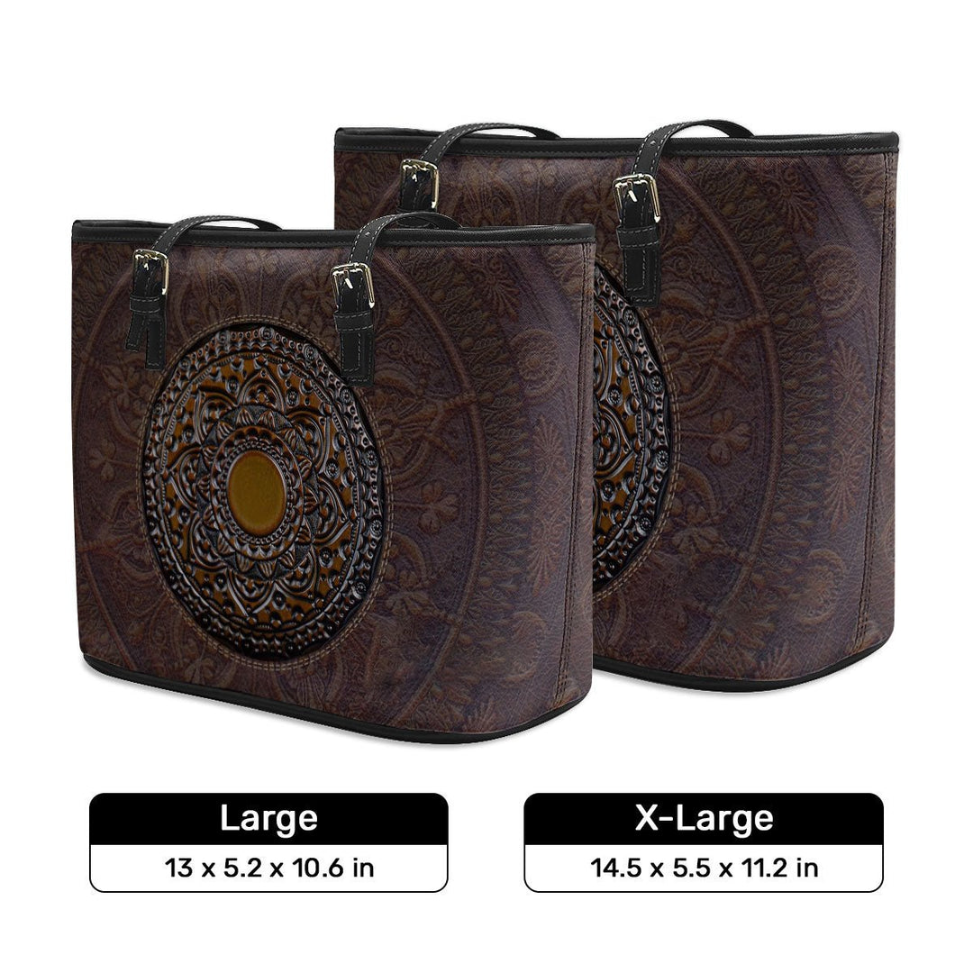 The Mysticism - Personalized Leather Totebag