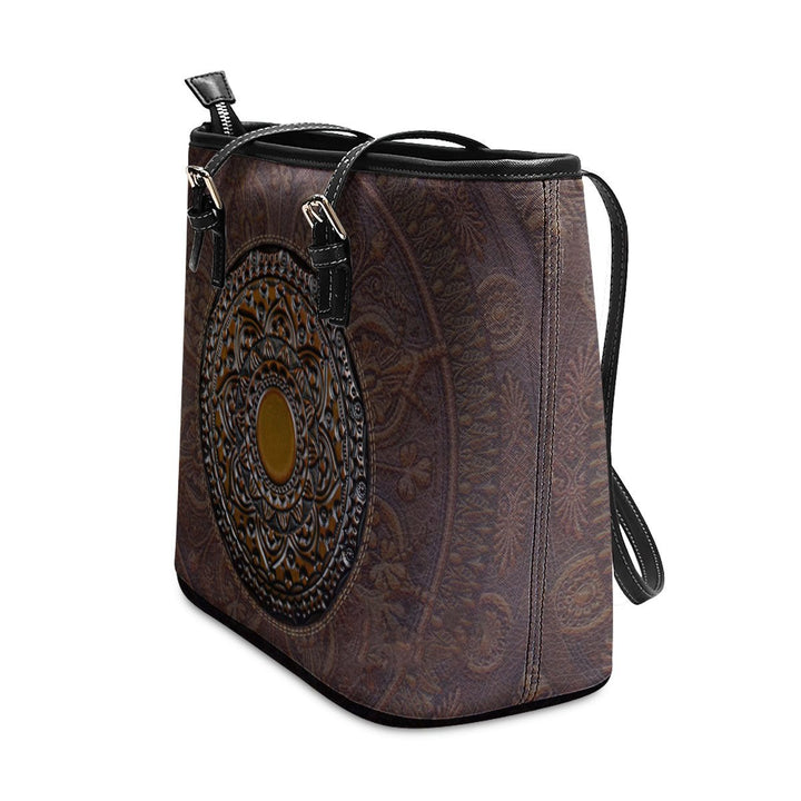 The Mysticism - Personalized Leather Totebag