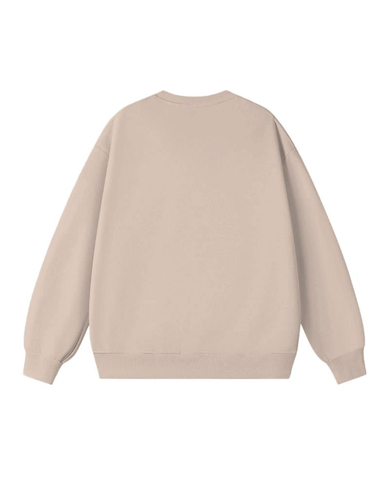 Melanin Crayon Long Sleeve Crewneck Sweatshirt