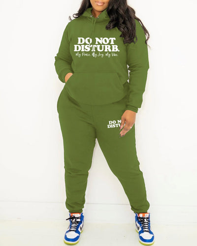 Do Not Disturb Limited Edition Long Sleeve Two Pieces