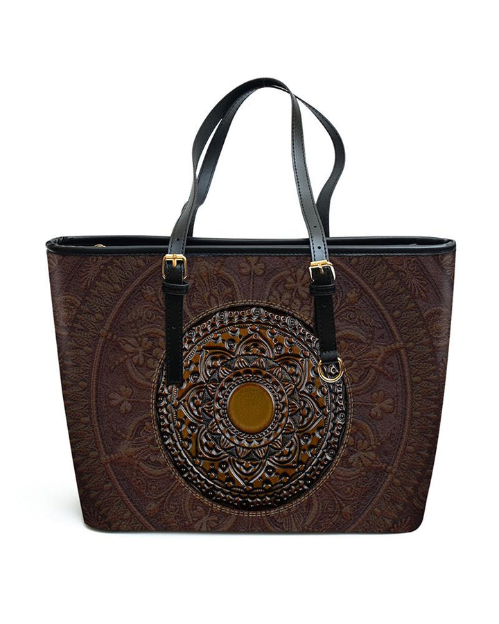 The Mysticism - Personalized Leather Totebag