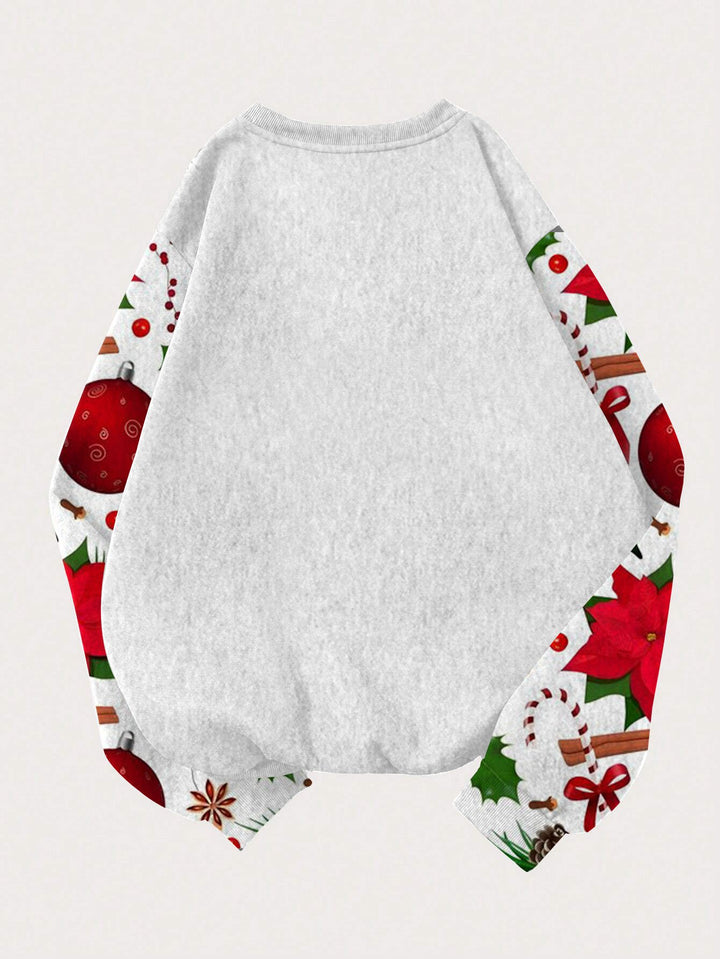 Just A Girl Who Loves Christmas Crewneck Sweatshirt