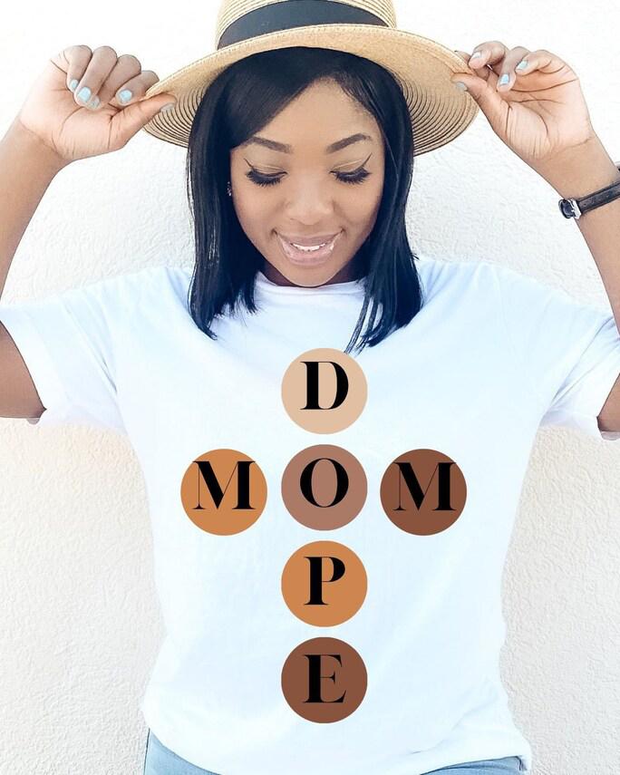 Mom Dope Short Sleeve Tshirt